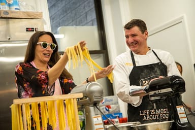Romantic Multi-Course Italian Cooking Class 