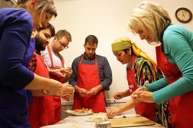 The Flavors of Uzbekistan: Authentic Multi-Course Cooking Class with the League of Kitchens