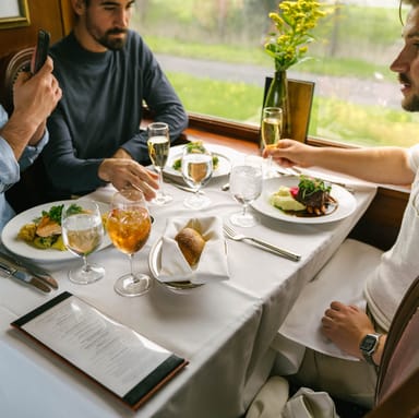 Venetian Gondola Ride and Napa Valley Wine Train Gourmet Weekend Lunch for Two