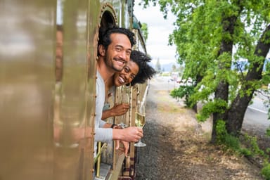 Venetian Gondola Ride and Napa Valley Wine Train Gourmet Weekday Lunch for Two