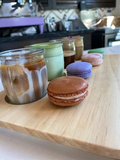 Coffee and Macaron Tasting Plus Napa Valley Tandem Kayaking for Two