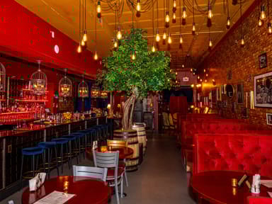 Private Cocktail Class and Bites for Two at CODE RED Speakeasy