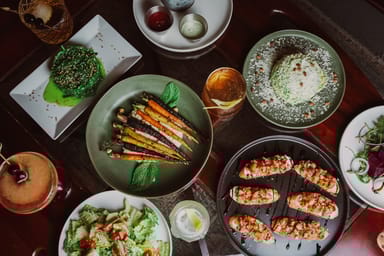 Private Cocktail Class and Bites for Two at CODE RED Speakeasy