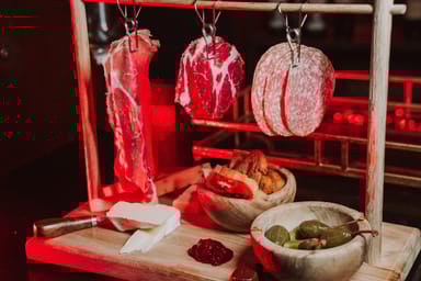 Private Cocktail Class and Bites for Two at CODE RED Speakeasy