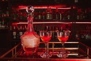 Private Cocktail Class and Bites for Two at CODE RED Speakeasy