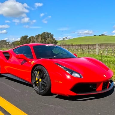 30-Minute Drive a Supercar Experience in Napa Valley