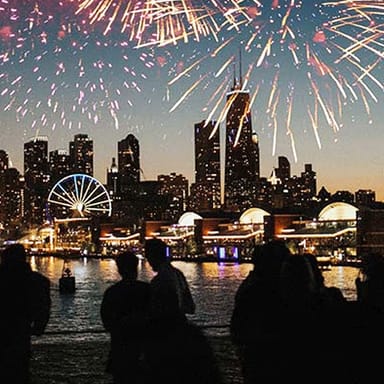 Chicago Fireworks Dinner Cruise