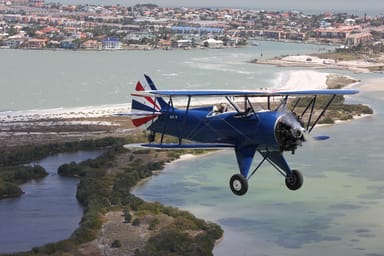 Space Coast Sunset Biplane Tour