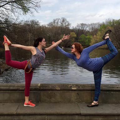 Sunrise Yoga Walk in Central Park