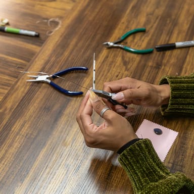 Hands-On Wire Wrap Pendant Jewelry Making Class