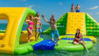 All-Inclusive Catamaran Cruise and Ocean Waterpark Experience