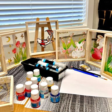 DIY Glass Painting Art Class
