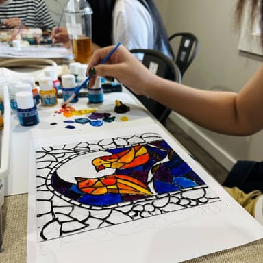 DIY Glass Painting Art Class