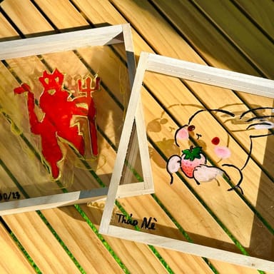 DIY Glass Painting Art Class