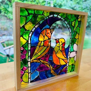 DIY Glass Painting Art Class