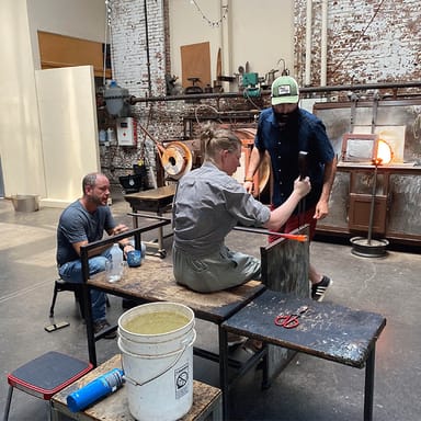 Intro to Glassblowing Workshop for Two