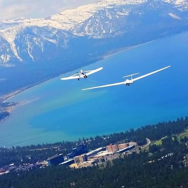 Deluxe Emerald Bay Glider Flight