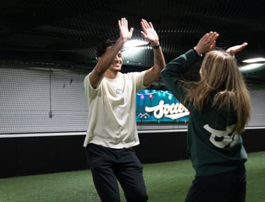 Indoor Soccer Date Night for Two with Pizza and Beer
