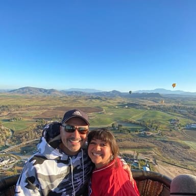Sunrise Temecula Wine Country Balloon Flight with A Grape Escape
