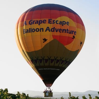Sunrise Temecula Wine Country Balloon Flight with A Grape Escape