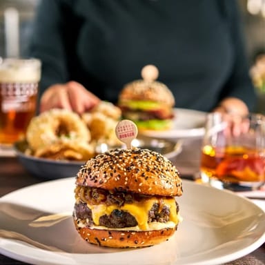 Gordon Ramsay Burger Meal and Beer Barrel Brewery Tour for Two