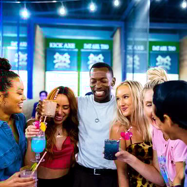 Kick Axe Double Date with Wine and Appetizers