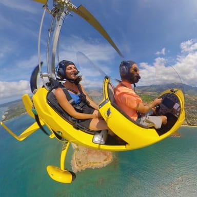 Learn to Fly a Gyroplane