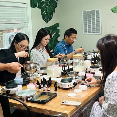 Cute Cake Candle Art Class