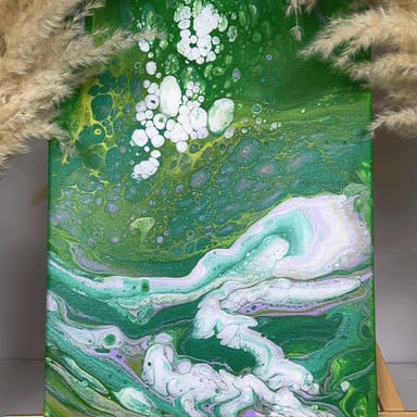 Hands-On Paint Pouring Art Class