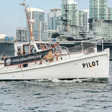 Historic Bay Cruise and Admission to the Maritime Museum of San Diego