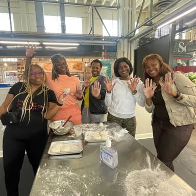 Historic Market Food Tour and Biscuit Cooking Class