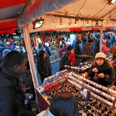 Holiday Markets and Christmas Lights Walking Tour