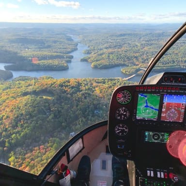 Shared Hudson Valley Fall Foliage Helicopter Tour for Two