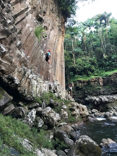 Private Waterfall Rock Climbing Adventure