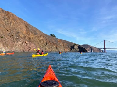 Kayak Beneath the Golden Gate Bridge