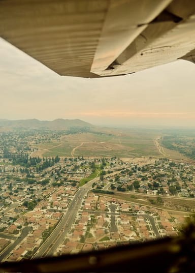 Learn to Fly Over Lake Mathews