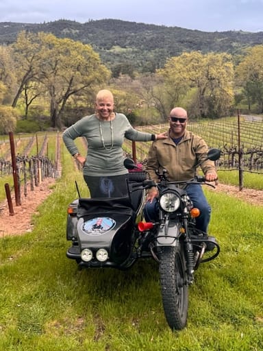 Sonoma Wine Country Sidecar Tour for Two with Picnic Lunch