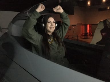 Fox 1 and Fox 2 Fighter Pilot Simulator Experience