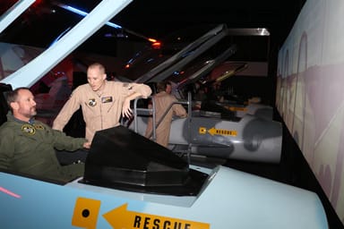 Fox 1 and Fox 2 Fighter Pilot Simulator Experience