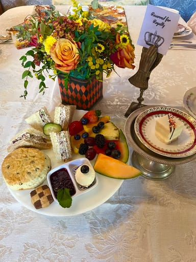 Afternoon Tea and Light Bites for Two at Lovejoy’s Tea Room