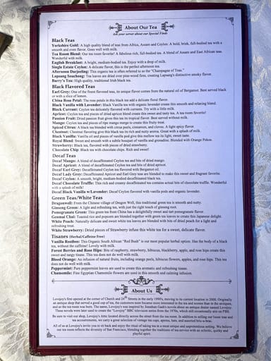 The Queen's Afternoon Tea for Two at Lovejoy's with Tea Gift