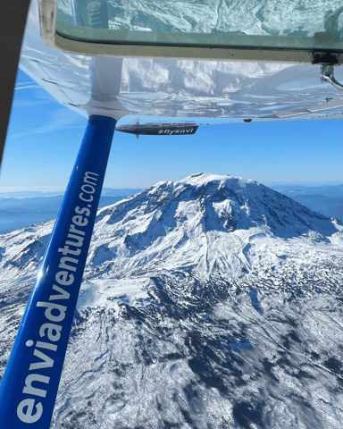 The Trifecta: Scenic Flight Over Three Volcanoes