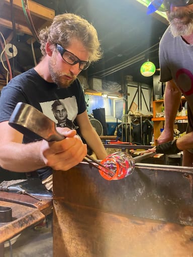 Private Glassblowing Workshop: Create Your Own Glass Art