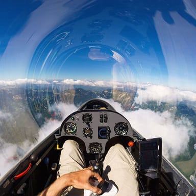 Deluxe Emerald Bay Glider Flight