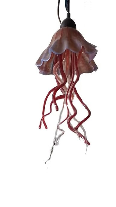 Create Your Own Glass Jellyfish Hanging Lamp