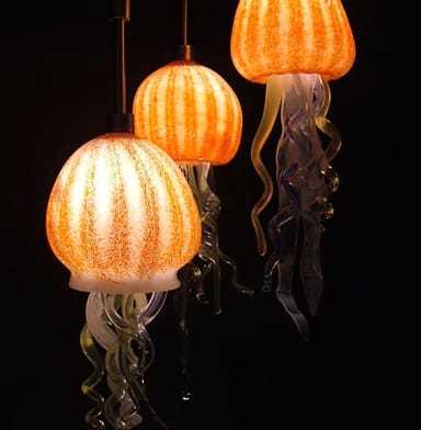 Create Your Own Glass Jellyfish Hanging Lamp