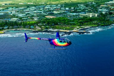 Scenic Kona Rainbow Helicopter Tour