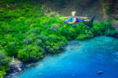 Scenic Kona Rainbow Helicopter Tour