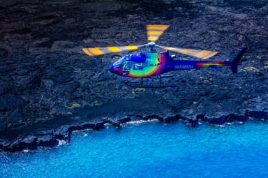 Hidden Gems and Volcanoes Rainbow Helicopter Tour