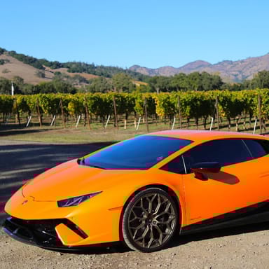 3.5-Hour Drive Three Supercars Experience in Napa Valley